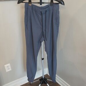 Old Navy Stretch Tech Jogger Pants Mens Small Go H20 blue gray color